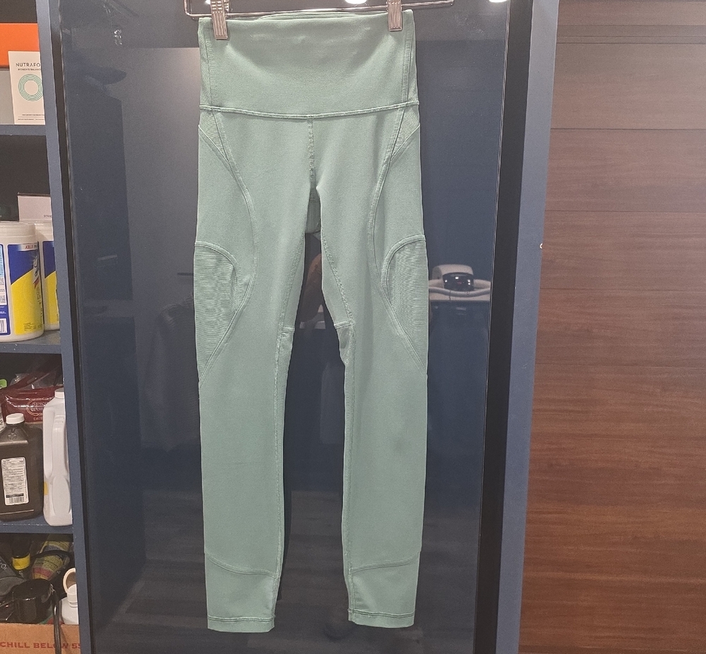 lululemon athletica Kids High-Rise Sage Green Leggings with Pockets